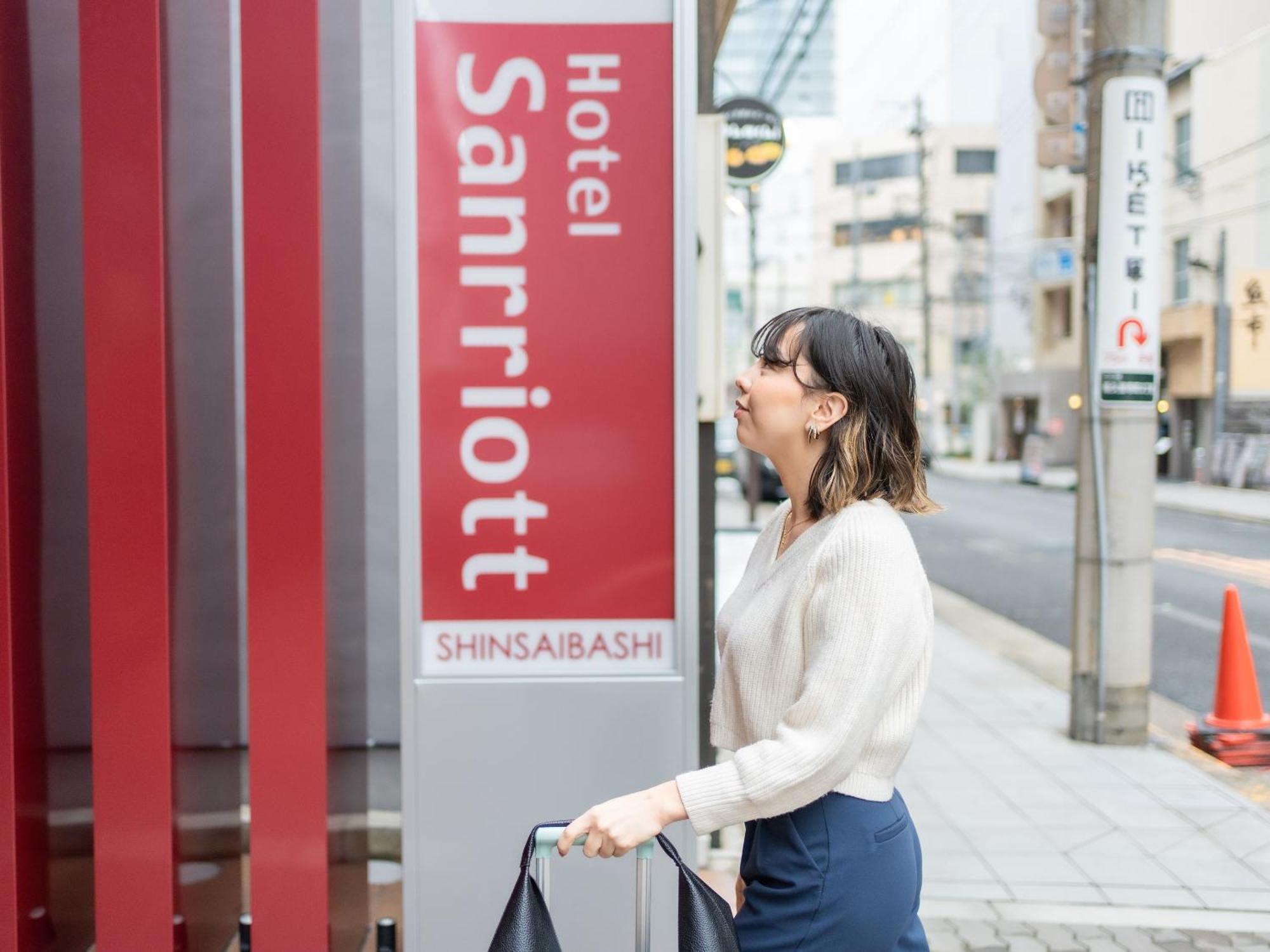 Hotel Sanrriott Shinsaibashi Osaka Luaran gambar